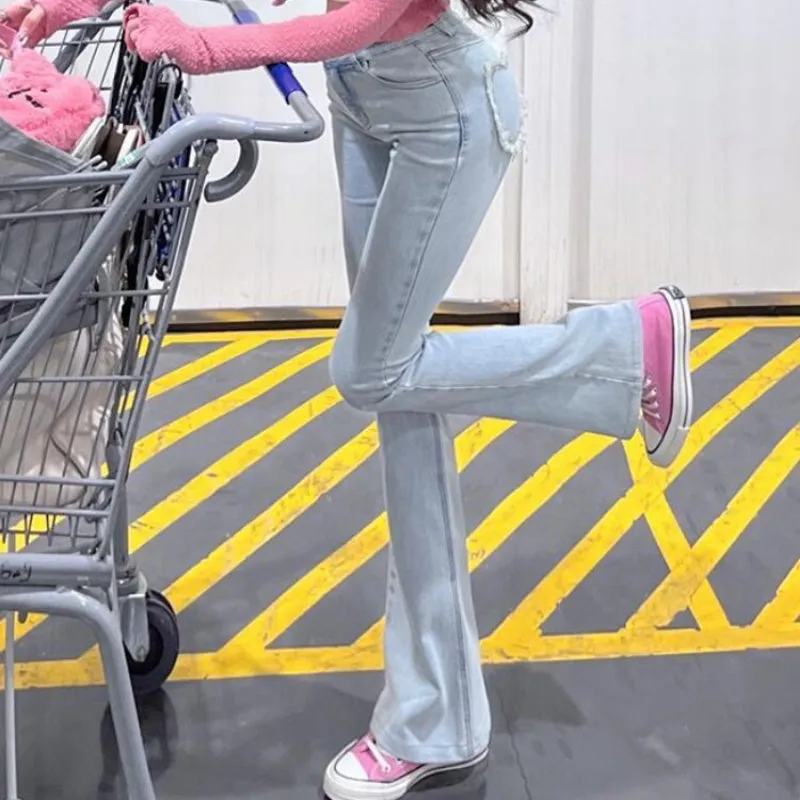 Chic Sweetheart High Waist Fit Jeans for Women