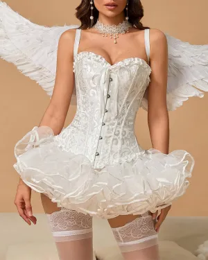 Corset Tops for Women, Bustier Shapewear Lingerie