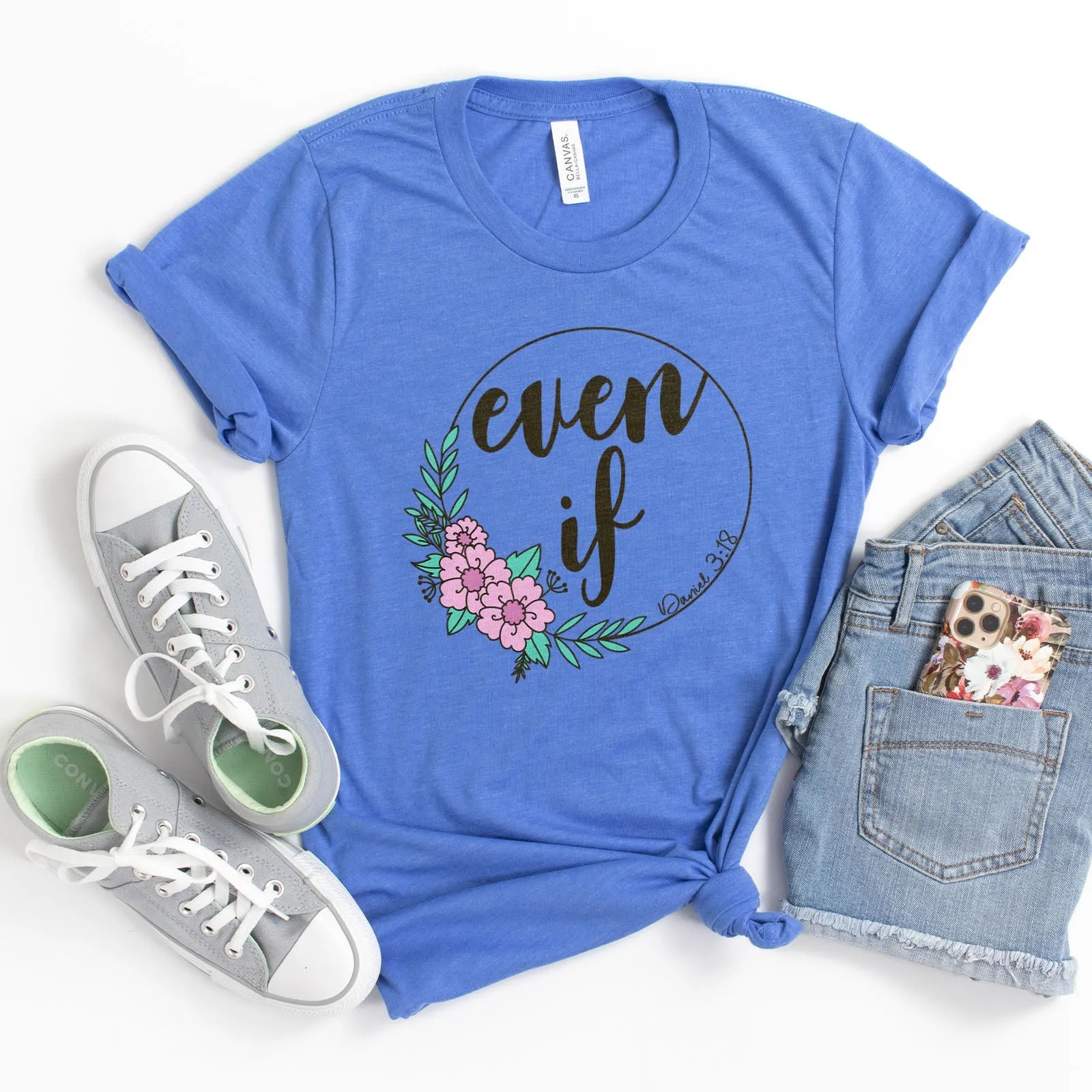 Even If Tee Shirts For Women - Christian Shirts for Women - Religious Tee Shirts
