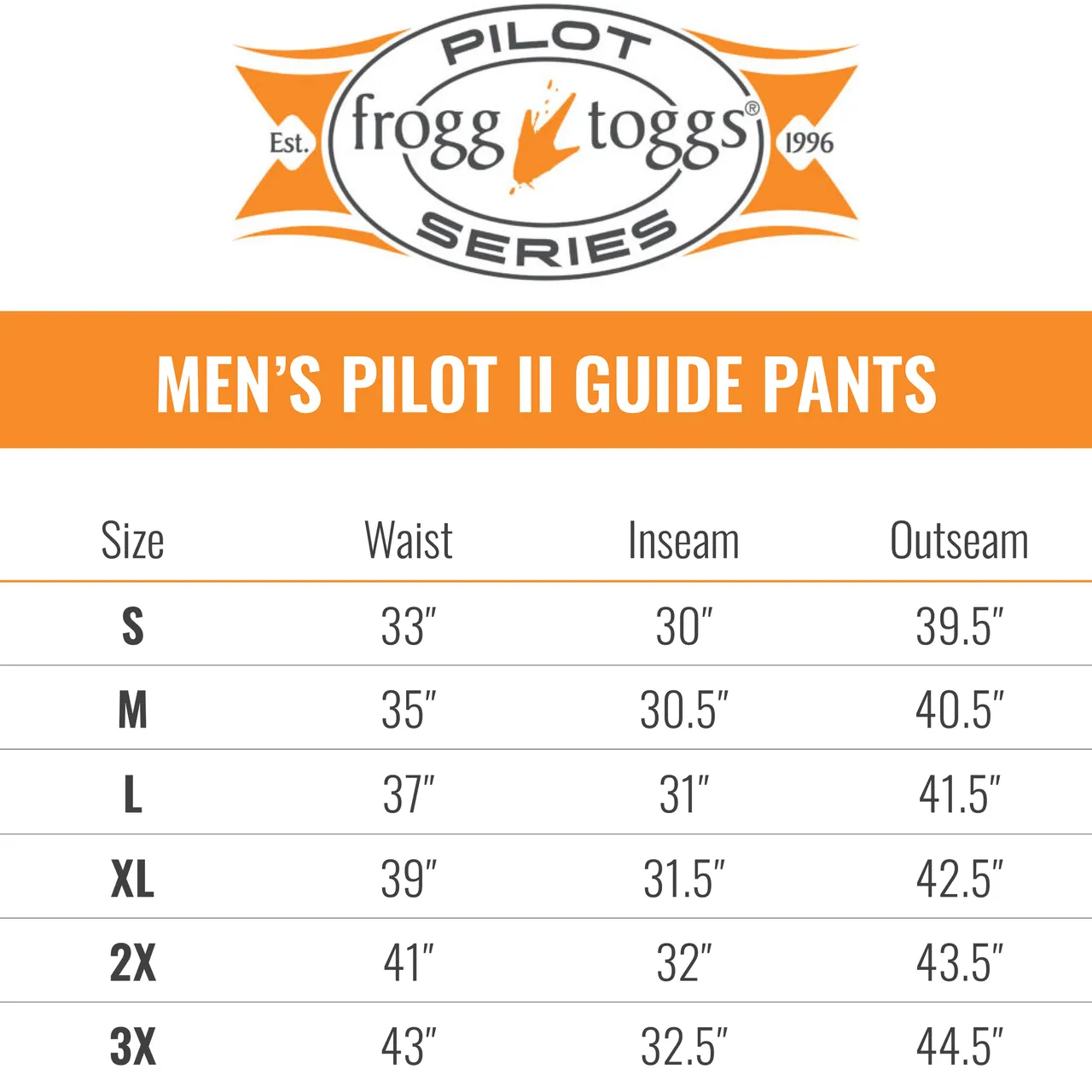 Frogg Toggs Mens Black Pilot II Guide Pants