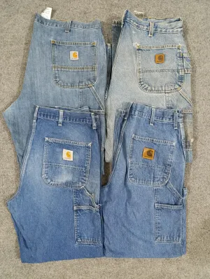 HD102 Vintage Carhartt Workwear Denim Pants - 10 pcs