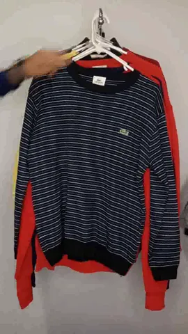 LACOSTE SWEATERS - 18 PCS