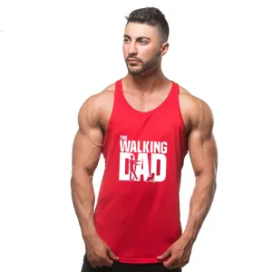 Men The Walking Dad Undershirt